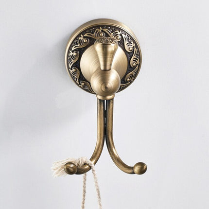Antique Brass Bathroom Accessories, Toilet Paper Holder – image 19