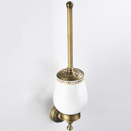 Antique Brass Bathroom Accessories, Soap Dish Holder – image 18