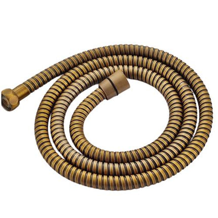 Shower Head Hose, Stainless Steel Shower Hose 59 Inch with Antique Brass Finish, Replacement Shower Hose