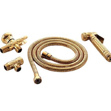 Handheld Bidet Sprayer Set, Antique Brass Toilet Bidet Sprayer