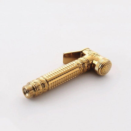 Handheld Bidet Sprayer Set, Antique Brass Toilet Bidet Sprayer – image 4