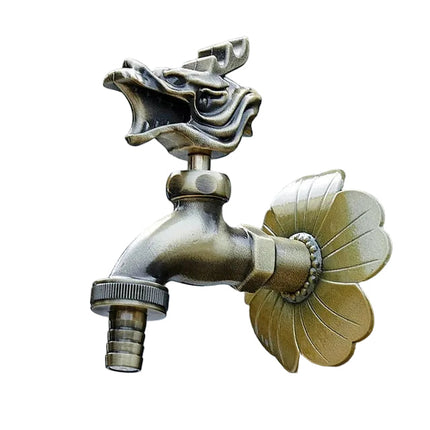 Outdoor Faucet Brass, Antique Brass Tap for Washing Machine – image 15