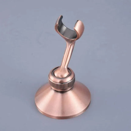 High Pressure Shower Head, Antique Red Copper Handheld Shower Head with Bracket – image 6