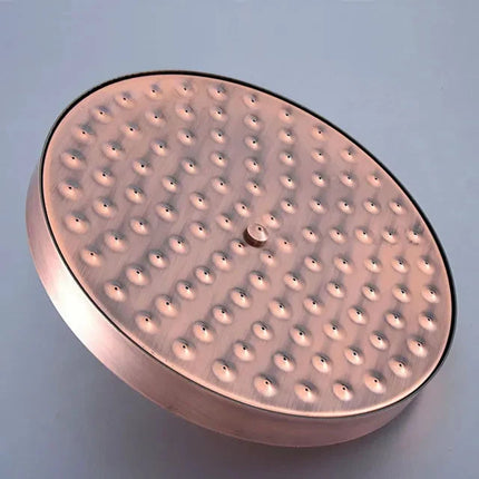 High Pressure Shower Head, Antique Red Copper Handheld Shower Head with Bracket – image 8