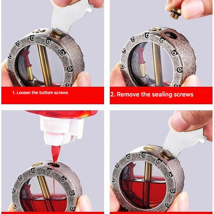Refillable Lighter with Clear Fuel Tank – image 7