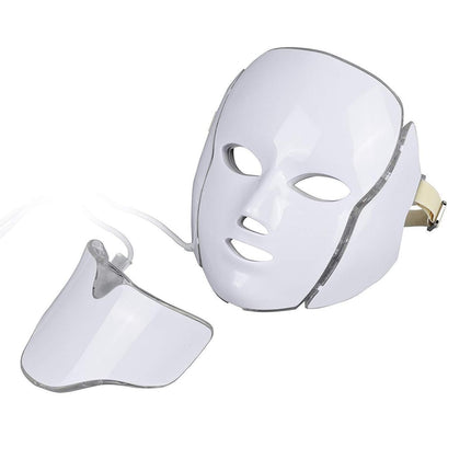 Red Light Mask for Face and Neck, LED Mask Skin Care Device for Anti Aging and Fine Lines