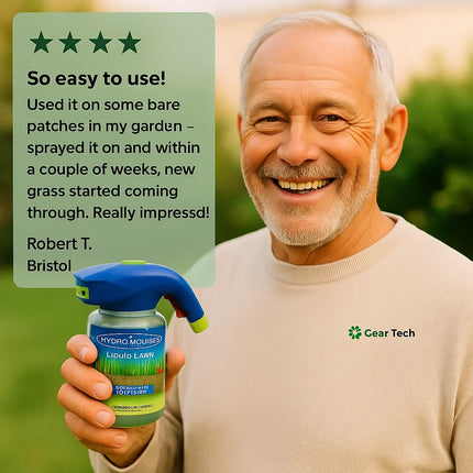 Grass Seed Spray, Spray On Grass Seed for Patchy Lawn Repair – image 6