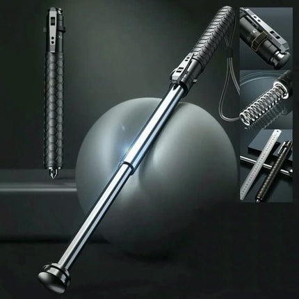 Walking Stick Telescopic Pop Up, Self Defense Walking Stick for Hiking – image 4