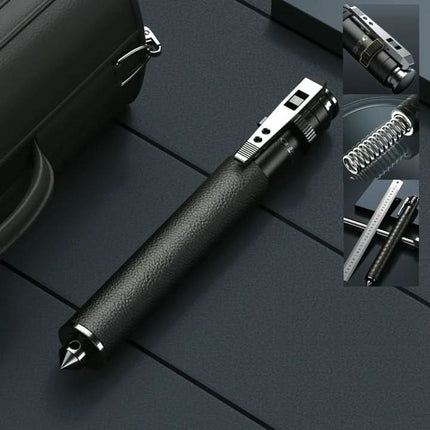 Walking Stick Telescopic Pop Up, Safety Cane for Hiking and Travel