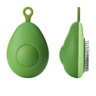 Avocado-Shaped Grooming Brush for Cats & Dogs with Stainless Steel Needles | Reduces Shedding & Boosts Blood Circulation