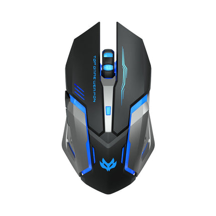 Wireless Charging Silent Gaming Mouse with Ergonomic Design | Precision Control for Gaming and Work