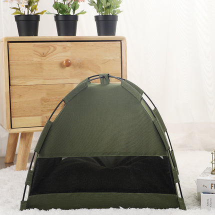 Cat Tent Bed with Removable Non-Slip Pad | Cozy & Durable Sleeping Space for Cats and Small Dogs