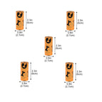 Orange 5pc