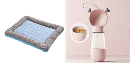 Pet Cooling Pad with High-Tech Cool Silk Fabric | Comfortable Mat for Dogs and Cats to Beat the Heat
