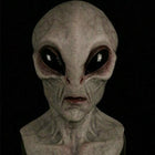 Alien Halloween Mask, Scary Mask in Latex and Silicone, Realistic Alien Mask Full Head for Cosplay and Parties