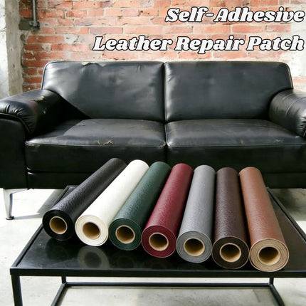 Self Adhesive Leather Patch for Sofa, Leather Repair Tape for Couch, Car Seat Leather Repair Patches for Furniture