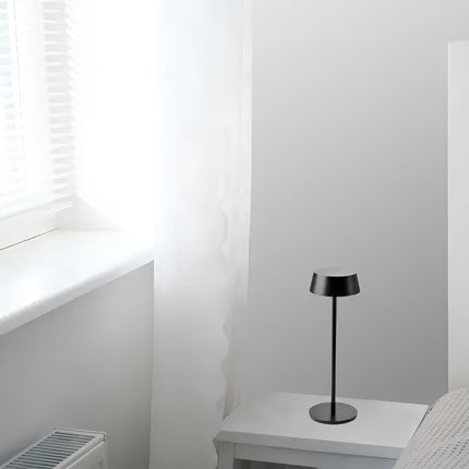 Rechargeable Modern Table Lamp with Dimmable Touch Control | Cordless Design for Versatile Home Lighting