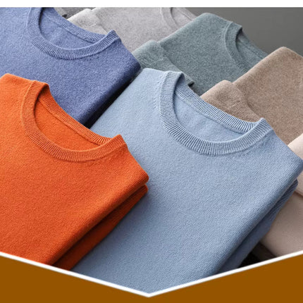Merino Wool Sweater for Men, Mens Cable Knit Sweater, Mock Neck Pullover Sweater in Australian Merino Wool – image 15