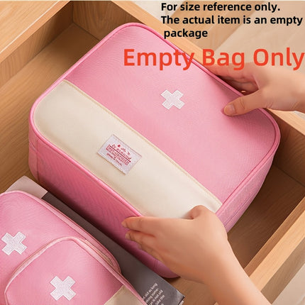 First Aid Storage Bag, Large Capacity Medicine Bag with Multiple Compartments – image 5