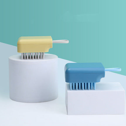 Pet Bath Massage Brush with Soft TPR Combs | Gentle Grooming and Relaxation for Happy Pets