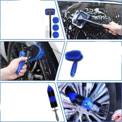 Car Wash Brush Set with 26 Durable Tools | Effortless Cleaning for Cars, Trucks, and SUVs