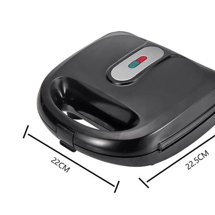 6-in-1 Waffle Maker and Sandwich Maker with Non-Stick Plates | Versatile Cooking for Quick Breakfasts and Snacks