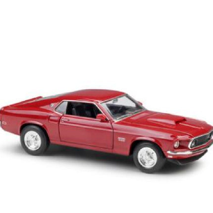 1969 Ford Mustang Boss 429 Diecast Model with High Simulation Detail | 1:24 Scale Classic Car for Collectors