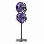 Gray Purple - Floor Standing Electric Fan