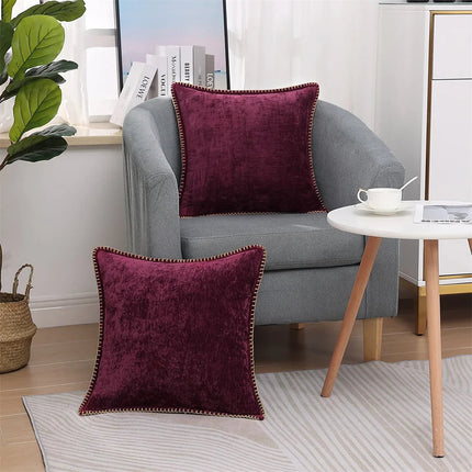 Decorative Throw Pillow Covers, Chenille 20x20 Pillow Covers or 18x18 – image 10