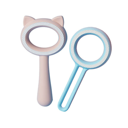 Double-Sided Cat Shaver and Comb with Durable Design | Effective Pet Hair Remover for Healthy Coats