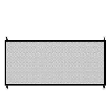 Magic Mesh Pet Gate for Small Pets with Pressure-Mounted Design | Expandable and Easy to Install for Home Safety