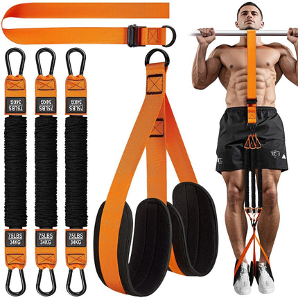 Resistance Bands for Pull Ups, Pull Up Assist Band with Double Foot Support – image 10