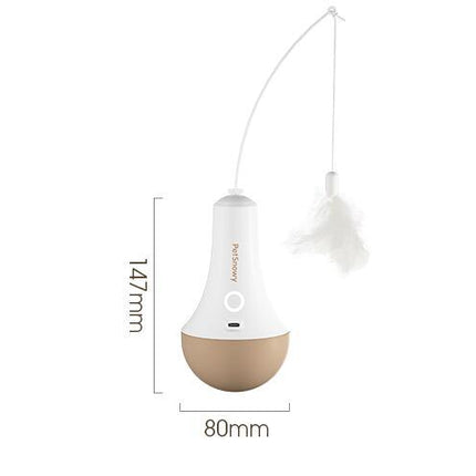 Electric Intelligent Tumbler Cat Toy with Type-C Charging | Interactive Fun for Cats