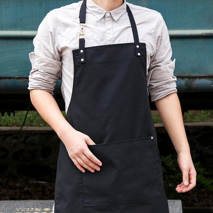 Unisex Canvas Apron for Cooking & Baking with Adjustable Fit | Durable & Stylish Design for Creative Comfort