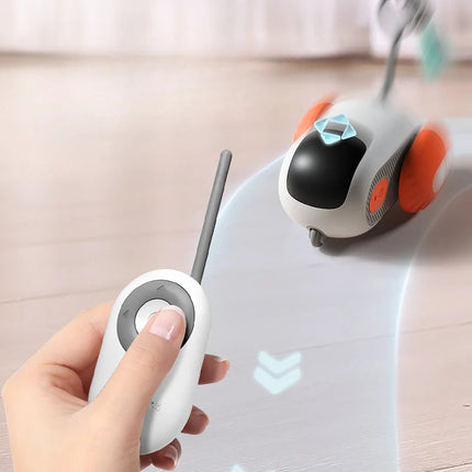 Remote Control Electric Cat Toy with Intelligent Obstacle Avoidance | Engaging Play for Active Feline Fun