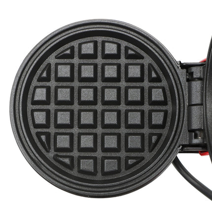 Electric Waffle Maker with Non-Stick Plates | Compact & Lightweight Design for Quick Breakfasts