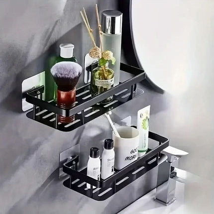 Bathroom Shelf No Drill, Adhesive Shower Caddy – image 19