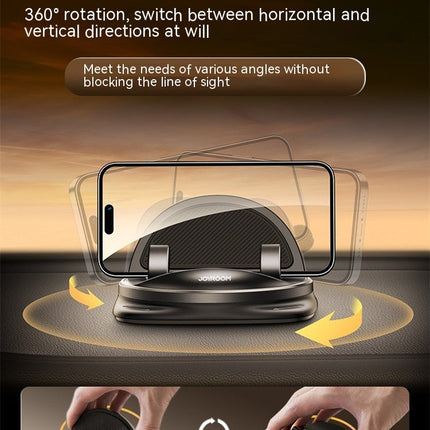 Universal Anti-Slip Car Phone Holder with 360° Rotation | Reusable Silicone Mount for Safe Driving and Easy Access