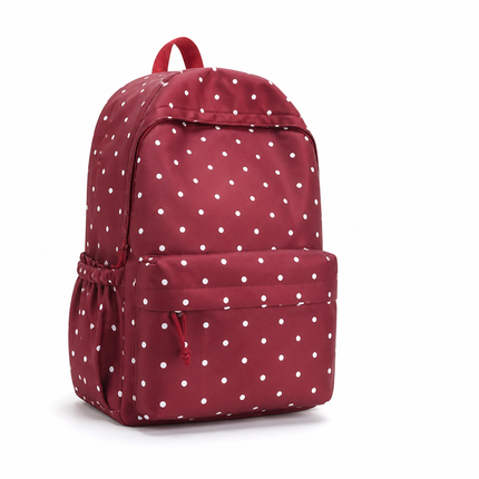 Lightweight Polka Dot Backpack with Large Capacity, Everyday Travel Rucksack for Commute – image 9