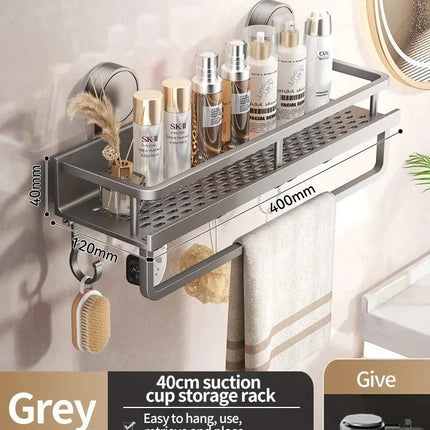 Bathroom Shelf with Suction Cup – image 10