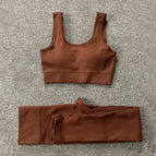 Dark Coffee Square Neck / S