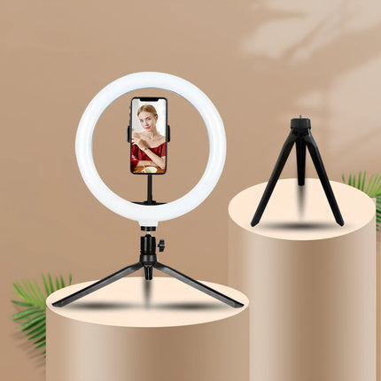 Lumi Ring Light with 360° Adjustable Design | Portable Lighting Solution for Video Calls and Makeup Application