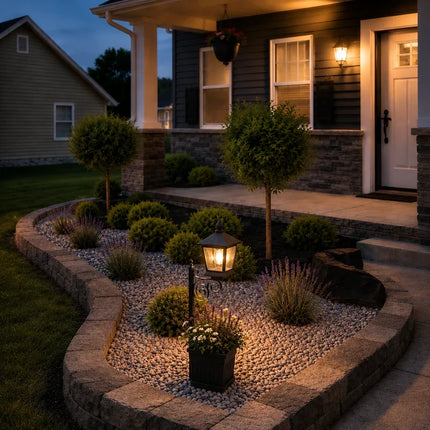 Solar Lanterns, Vintage Garden Decor for Porch and Patio – image 13