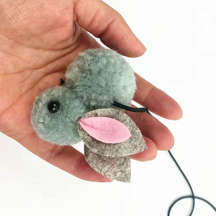 Elastic Bouncing Cat Toy Stick with Rabbit Design | Engaging Door-Hanging Fun for Active Cats