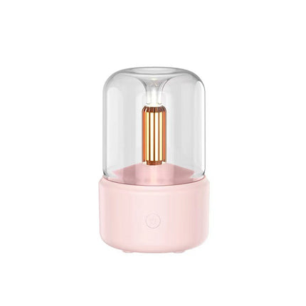 Candle Light Aroma Diffuser with Simulated Candlelight Effect | Portable USB Humidifier for Relaxation and Aromatherapy