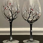 Winter / Glass with stem