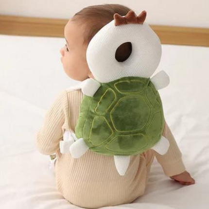 Baby Fall Prevention Cushion, Infant Head Protection Pad with Adjustable Straps – image 4