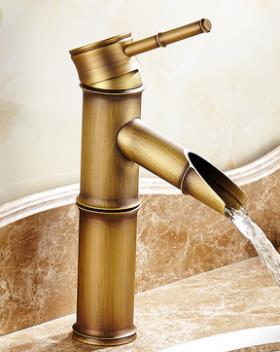Bathroom Faucets, Single Handle Bathroom Faucet, Brass Single Hole Bathroom Sink Faucet