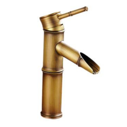 Bathroom Sink Faucet with Bamboo Design – image 9