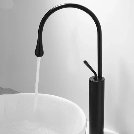 Bathroom Faucets, Single Hole Bathroom Faucet with 360 Swivel Spout – image 6